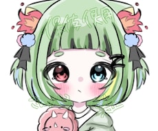 SNS用のアイコン等におすすめします 等身イラストのアイコン用におすすめ！