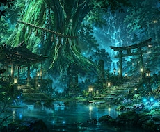 ゲーム・動画・配信用の幻想的な背景を制作します ファンタジーや異世界系等の幻想的な背景が得意です