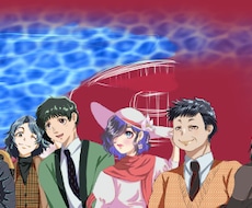 キャラクター立ち絵イラスト描きます イメージ1