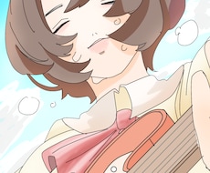商用・個人OK 線画＋ベタ塗りのイラスト描きます イメージ1