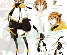 オリジナルキャラ制作、キャラクターシート描きます あなたのオリジナルキャラを形にしませんか？？？