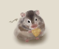 ハムスターのイラスト描きます ハムスターのイラストならお任せください