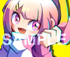 カラフルカートゥーンなアイコン描きます カラフルでカートゥーン風のポップなsnsアイコンです。