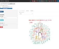 文章からワードクラウドを作成し感情を分析します あなたの文書からWC作成・単語頻度出力・感情分析をいたします