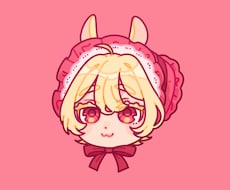 ポップでかわいいお顔アイコン描きます イメージ1