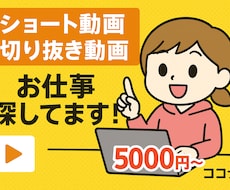 あなたの動画を魅力的に！ショート＆フル編集します イメージ1