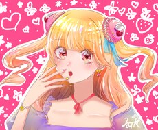 キラキラで明るいイラストを描きます イメージ1