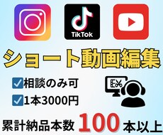 相談のみ◎ショート動画を編集します イメージ1