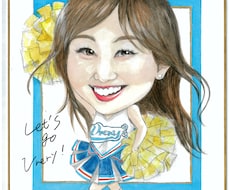 完全手描き！温かな雰囲気で似顔絵をお描きします イメージ1