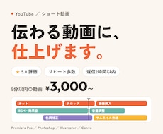 リピート多数｜YouTube・ショート編集します イメージ1