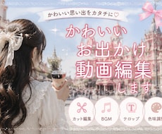 推し活　SNS向けvlog風動画を編集します 記録から思い出に　vlog風に残します◎