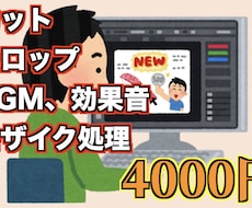 YouTube、TikTokの動画編集をします イメージ1
