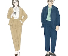 柔らかくてオシャレな、心に届くイラストを作成します イメージ1