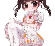 かわいい女の子のイラスト描きます イメージ1