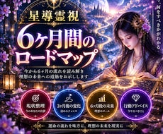 これから6ヶ月の流れを霊視で読み解きます イメージ1