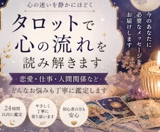 タロットで心の流れを読み解きます イメージ1