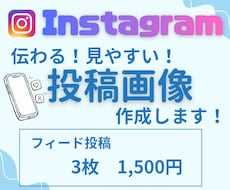 Instagramの投稿画像を制作します イメージ1