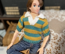 ドールサイズのニット服を製作代行します イメージ1