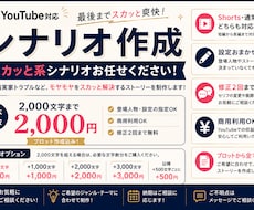 スカッと系シナリオ作ります 短編から長編まで対応！スカッとする台本を作成します
