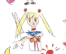 こどもの絵●懐かしくて愛おしいあの頃の絵描きます イメージ1