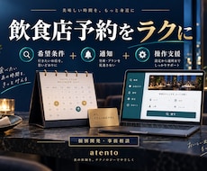飲食店予約の操作支援ツールを開発します イメージ1