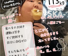 ダイエットの悩み相談・食事サポートします イメージ1