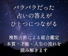 限定価格　複数占術で本質と人生の流れを読みます イメージ1