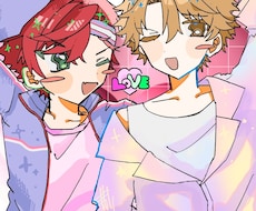 ポップでかわいいイラスト作成します イメージ1
