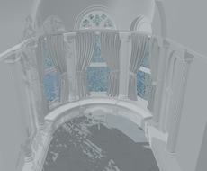 VRChat向け３Dスタジオ２面を制作します イメージ1