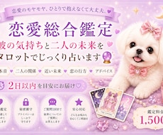 彼の気持ちと二人の未来を総合鑑定します イメージ1