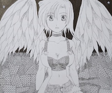 オリジナルの漫画やアニメ等の様な1枚絵を描きます イメージ1