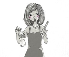 シンプルな人物イラスト描きます お気軽にご依頼ください！表情にこだわってます！