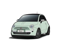 SNSなどのアイコン用に車のイラスト描きます イメージ1