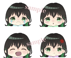 アイコン、ヘッダー、スタンプ描きます イメージ1