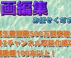 Yotube用動画を作成いたします イメージ1