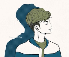 リアルめ、印象的なイラスト・アイコンを作成します SNS/ブログ用アイコン・名刺・プレゼントの使用実績有り