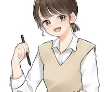 優しい印象のイラスト作成します イメージ1