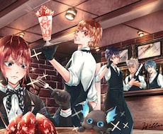 キャラデザからLive2D制作までやります ざっくりとしたイメージから形にします！