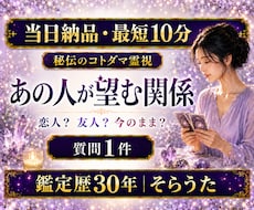 最短10分　質問１つ　あの人が望む関係を視ます 即日対応｜恋人・友人・今のまま｜お相手が求める距離感を鑑定