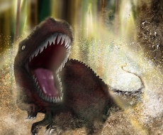 オリジナルドラゴン・恐竜お描きします 種類、背景、ポーズ、雰囲気、、細かくご指定いただけます＊