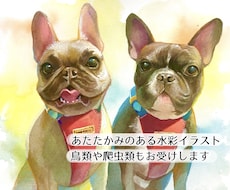 大切なペットなど動物の似顔絵イラストをお描きします イメージ1