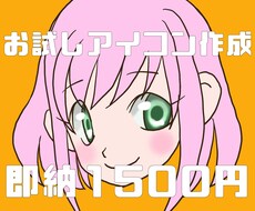 お試アイコン作成します イメージ1
