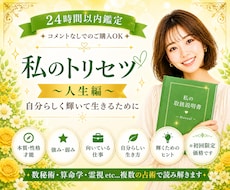 私のトリセツ人生編/輝いて生きるヒントを届けます 自分らしく生きる/才能/強み/魅力/生き方/仕事/人間関係