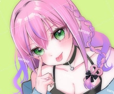 商用無料でSNS用オリジナルアイコン描きます イメージ1