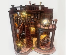 ミニチュアハウス・ドールハウスの制作代行します 『丁寧な仕上げ』で、真心を込めて制作いたします