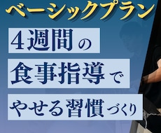 4週間マンツーマンでダイエット支援します 初めてのダイエット、少しの強制力が必要な方へ