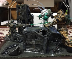ガンプラジオラマ、代行作成します イメージ1