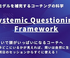 問いの迷いが消えるコーチング技術を伝えます イメージ1
