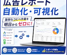 レポート業務を自動化（ 広告/LINE）します 毎朝のデータ集計やコピペ作業を明日からゼロにします。
