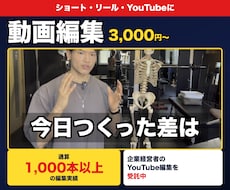 縦型ショート動画をテロップ付きで編集します イメージ1